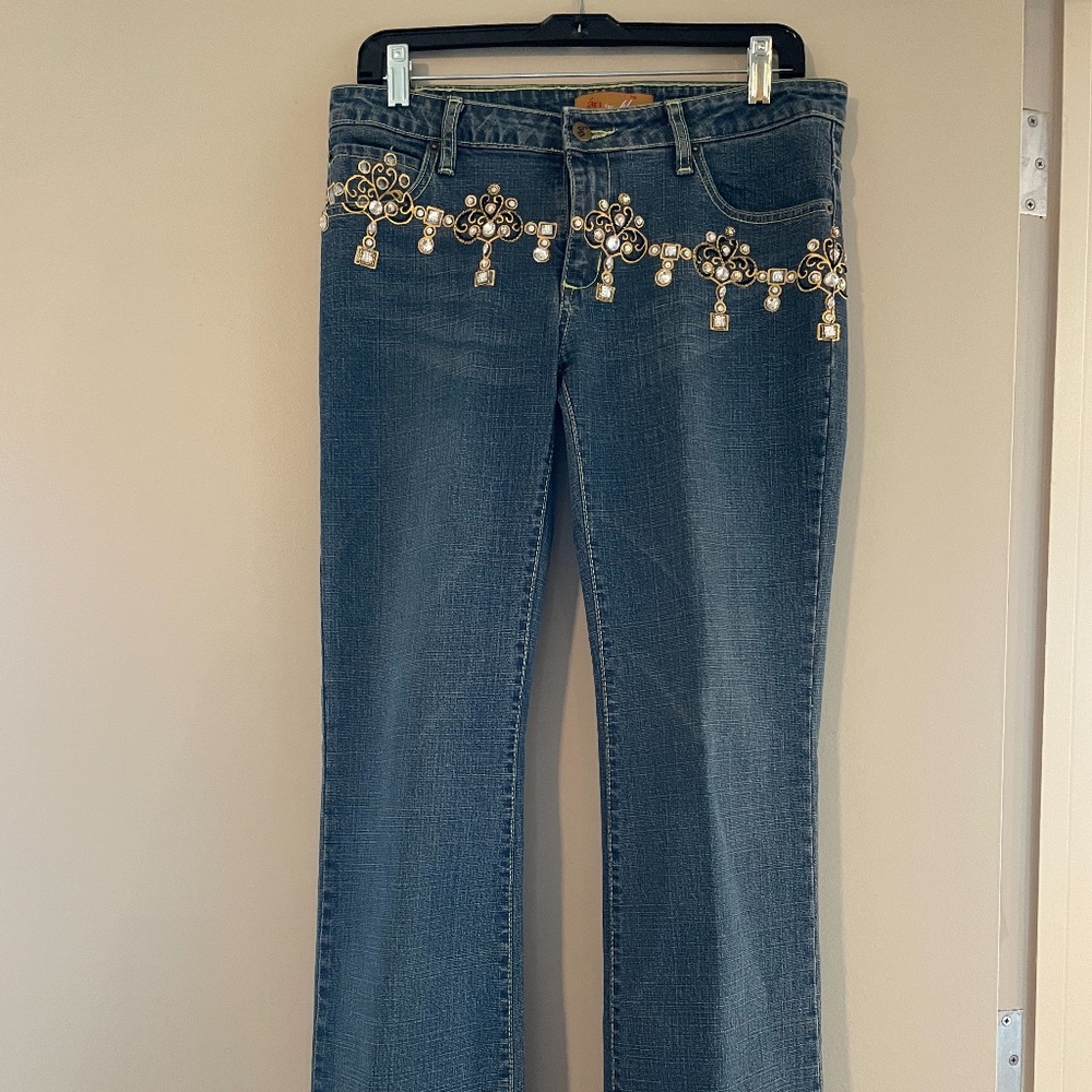 An for Me bejeweled Jeans size 30 denim